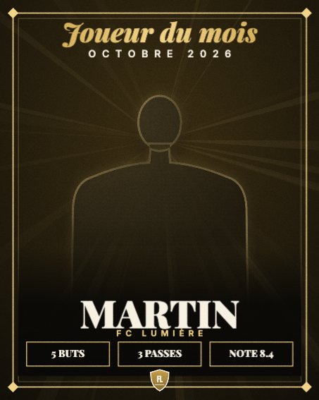 Joueur du mois